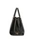 Embossed Logo Shoulder Bag, side view